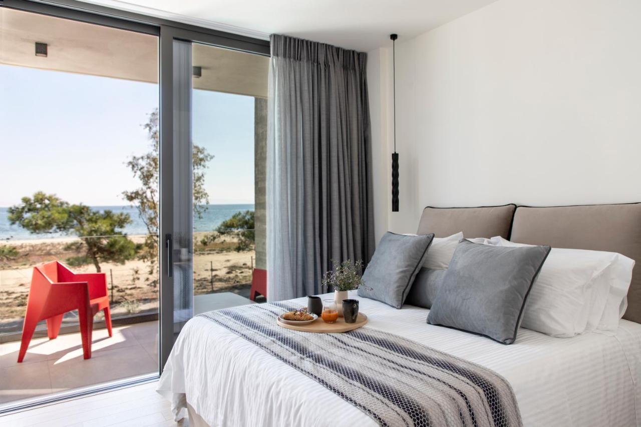 Ikies 3 Modern Eco-Friendly Private Seaview Signature Villas With A Pool Vólos Extérieur photo